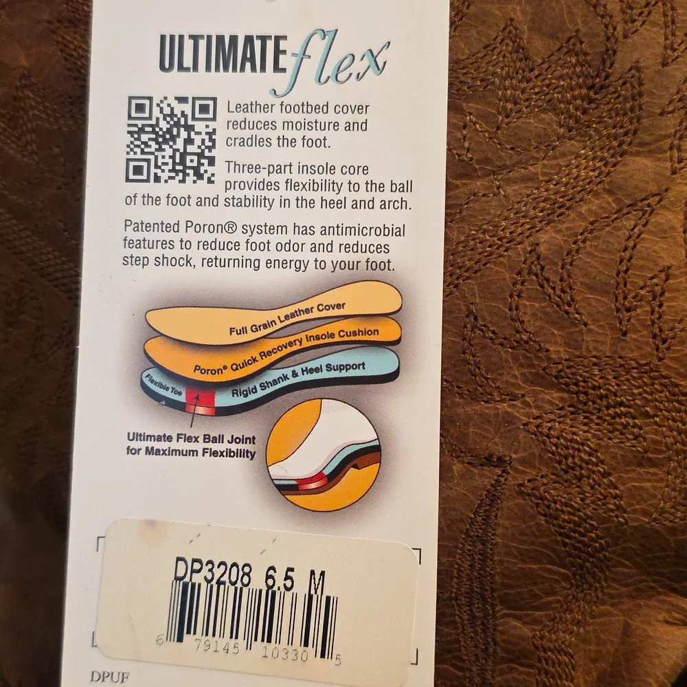 NWT Dan Post Rustic Brown Dirty Bull 13 Snip Western Boots - Picture 5 of 6